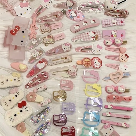 COPY - 19pcs random Hello kitty hairpins - Picture 2 of 6